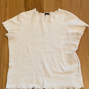 White brandy Melville top